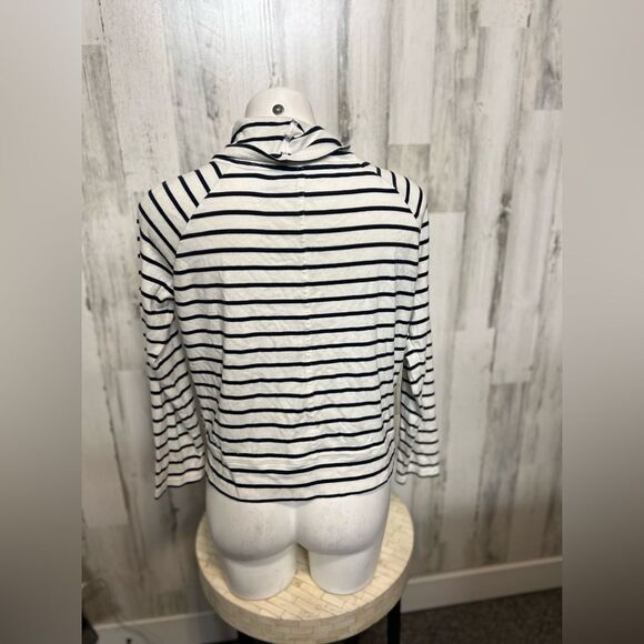 Stripped zip up sweater - Picture 2 of 4